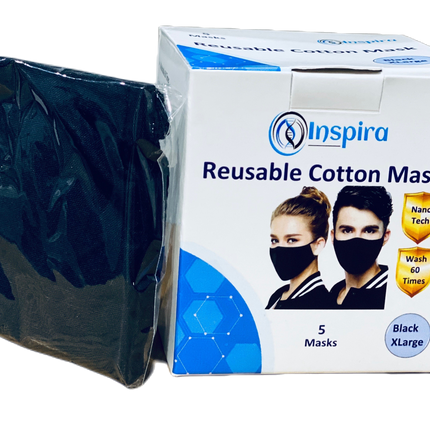 Reusable Cotton Face Mask 5 Packet - Inspira Nutritionals