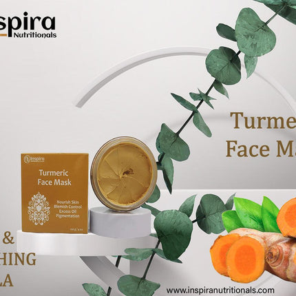 Inspira Turmeric Face Mask 120g - Inspira Nutritionals